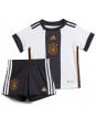 Tyskland Replika Hemmakläder Barn VM 2022 Kortärmad (+ byxor)